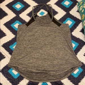Grey/ Black work out Tank